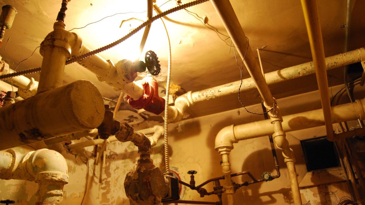 Commercial plumbing work at a Lancaster, CA business