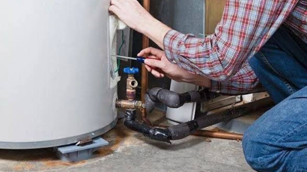 New water heater installation in a Lancaster, CA home